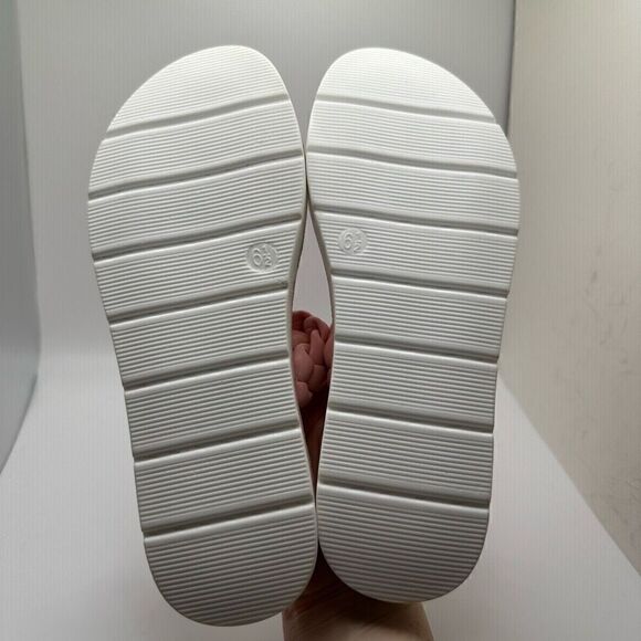 CUSHIONAIRE Women's braided slide sandal +Memory Foam 6.5 PINK - Picture 5 of 7